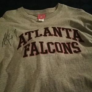 Autographed Vick Falcons